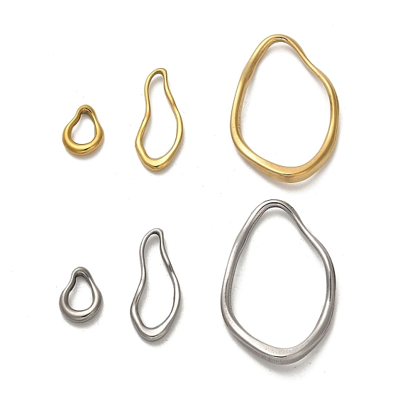 304 нержавеющей стали связывающий кольца, витая слеза