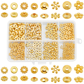 320 шт 8 стиль бусины-распорки сплава тибетского стиля, разнообразные