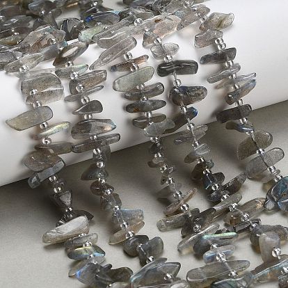 Природные лабрадорита бисер нитей, чип, с бисером, класс А