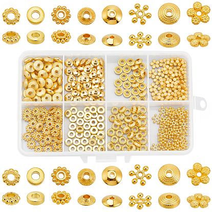 320 шт 8 стиль бусины-распорки сплава тибетского стиля, разнообразные