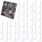 Acrylic Display Bases for Card Block, Oval
