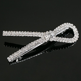 Sparkling Rhinestone Hair Clip for Women, Elegant Fashion Accessory H018