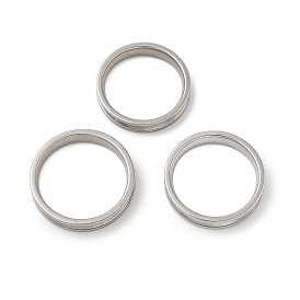 304 настройки колец с канавками из нержавеющей стали, заготовка для изготовления кольцевого сердечника с инкрустацией и канавками