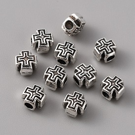 Perles en alliage, croix
