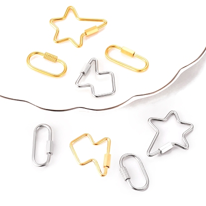 Нержавеющая сталь Винт застежками, стопорный карабин