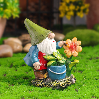 Resin Figurines Display Decorations, Micro Landscape Garden Decoration