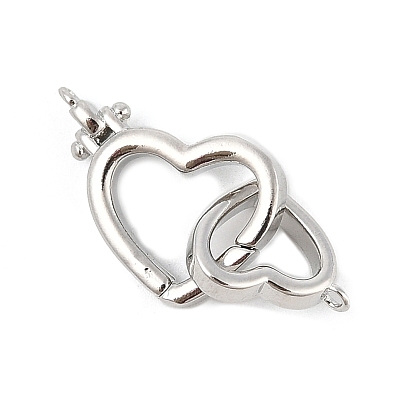 Латунные пружинные кольца, стойки покрытие, долговечный, без кадмия и без свинца, сердце