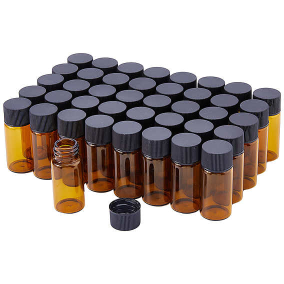 50шт. стеклянные многоразовые бутылки, с колпачком, колонка