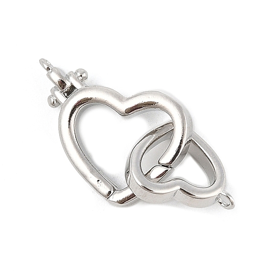 Латунные пружинные кольца, стойки покрытие, долговечный, без кадмия и без свинца, сердце