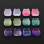 Transparent Glass Beads, Chinese Zodiac Signs Tiger