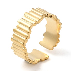 304 поворотное открытое манжетное кольцо из нержавеющей стали для женщин