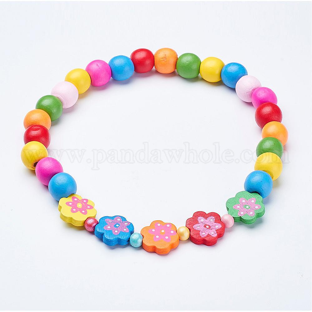 Pinkgarden 10 Ensembles Collier Et Bracelet Enfants - Thème Forêt : Licorne, Chat, Hibou, Oiseau - Cadeau Anniversaire