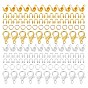 DIY Jewelry Making Finding Kit, Including Brass Wire Guardians & Bead Tips & Jump Rings, Alloy Clasps