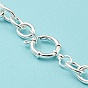 Ion Plating(IP) 304 Stainless Steel Cable Chain Necklaces