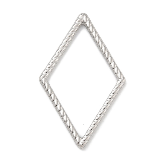 304 Кольца-соединители из текстурированной ромбовидной нержавеющей стали