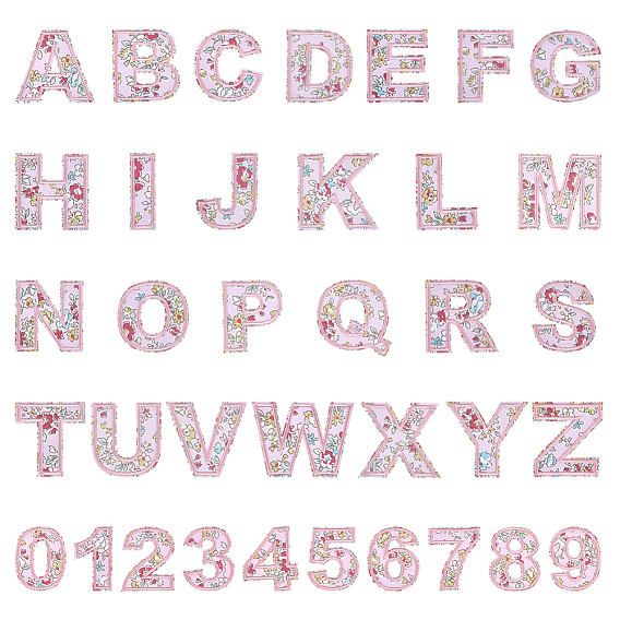 72 шт. 4 сумки 2 стили полиэстеровая блестящая вышитая тканевая нашивка, компьютеризированная вышивка тканью утюжок на / шить на заплатках, аксессуары для костюма, аппликация