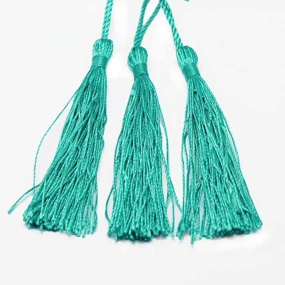 Tassels Decorations, 135x6mm, about 100strands/bundles