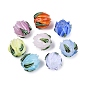 Handmade Lampwork Beads, Tulip with Leaf