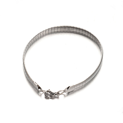 304 Stainless Steel Snake Chain Bracelets