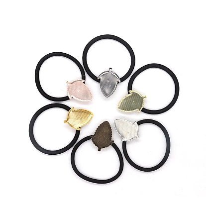 Резинки для волос, с железными выводами для эмали, клубника