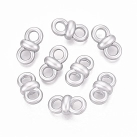 Plating Acrylic Connector Charms, Infinity Links