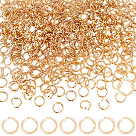 400 шт. 304 соединительные кольца из нержавеющей стали, открытые кольца прыжок