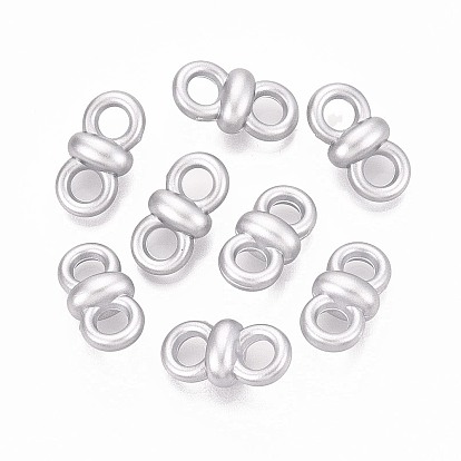 Plating Acrylic Connector Charms, Infinity Links