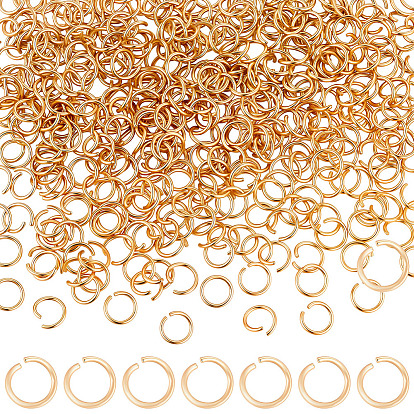 400 шт. 304 соединительные кольца из нержавеющей стали, открытые кольца прыжок