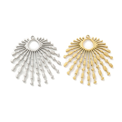 Вакуумное покрытие pvd 304 подвески из нержавеющей стали, очарование солнца