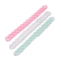 Handmade Acrylic Curb Chains, with Imitation Jelly Acrylic Linking Rings, for Jewelry Makings