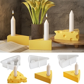 Silicone Candle Holder Molds,  Epoxy Resin Craft Making, Cheese