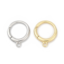 Латунные пружинные кольца, долговечный, без свинца и без кадмия, стойки покрытие, плоско-круглые