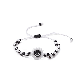 Браслеты из стеклянных бусинок