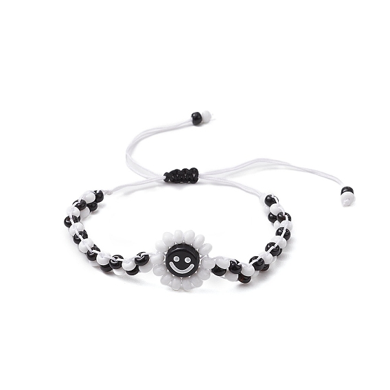 Браслеты из стеклянных бусинок