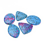 Natural Sesame Jasper/Kiwi Jasper Pendants, Mixed Shaped, Dyed