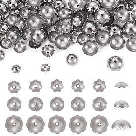 360 шт. 3 стили 316 проставки из нержавеющей стали, цветок