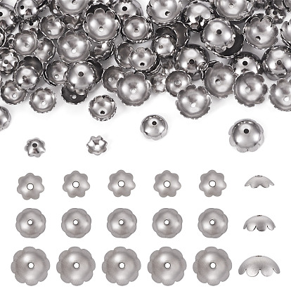 360 шт. 3 стили 316 проставки из нержавеющей стали, цветок