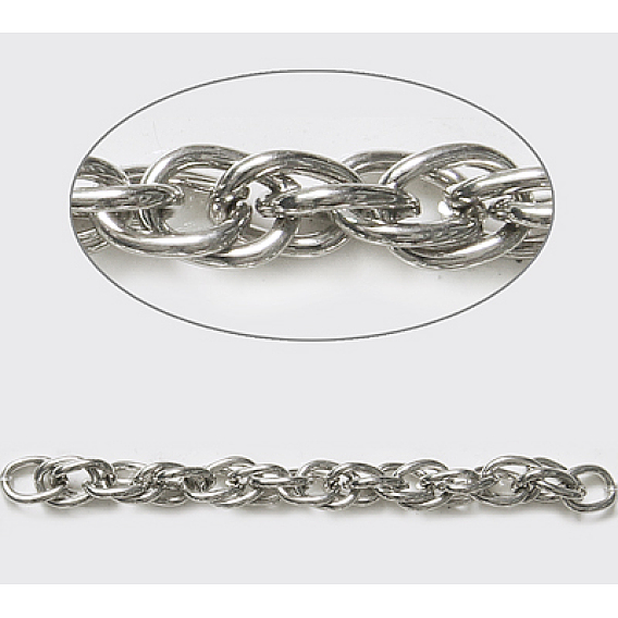 Железа крендель цепи, несварные, с катушкой, 1.2x6.2 мм, 50 м / рулон