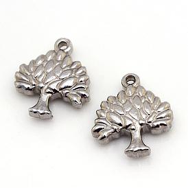 201 Stainless Steel Pendants, Tree
