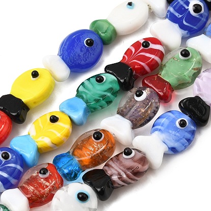 Бусины лэмпворк , рыба