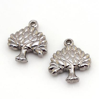 201 Stainless Steel Pendants, Tree