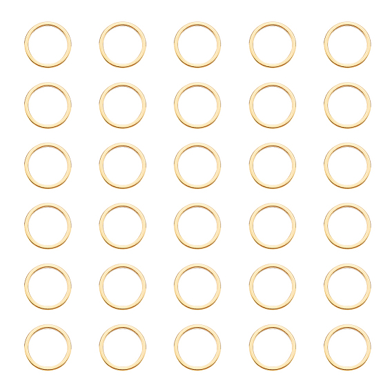 40Ионное покрытие шт. (IP) 304 Соединительное кольцо из нержавеющей стали, круглые кольца