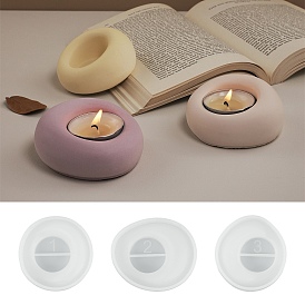 Силиконовые формы для свечей своими руками, пищевой силикон, изготовление украшений, для изготовления свечей, плоско-круглые