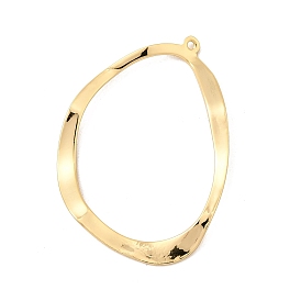 Латунные подвески, без никеля , овальные, полый