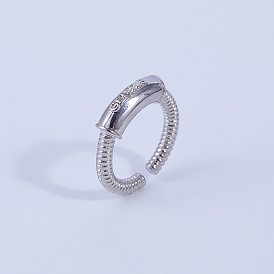 Кольца-манжеты из латуни с резьбой для мужчин, слово нежное