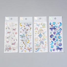 Epoxy Resin Sticker, for Scrapbooking, Travel Diary Craft