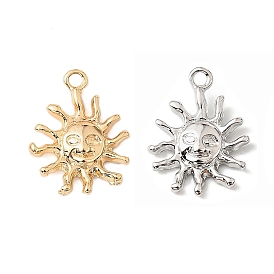 Латунные микро проложить кубического циркония подвески, без кадмия, без никеля и без свинца, солнце