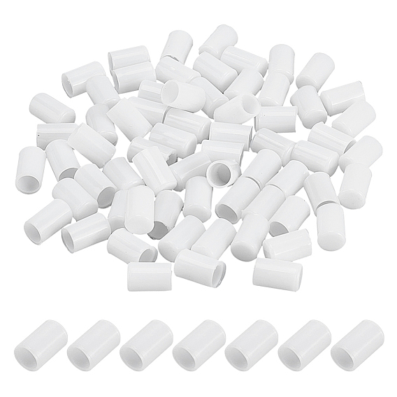 150шт. ПВХ крючок для вешалки трубка колпачок