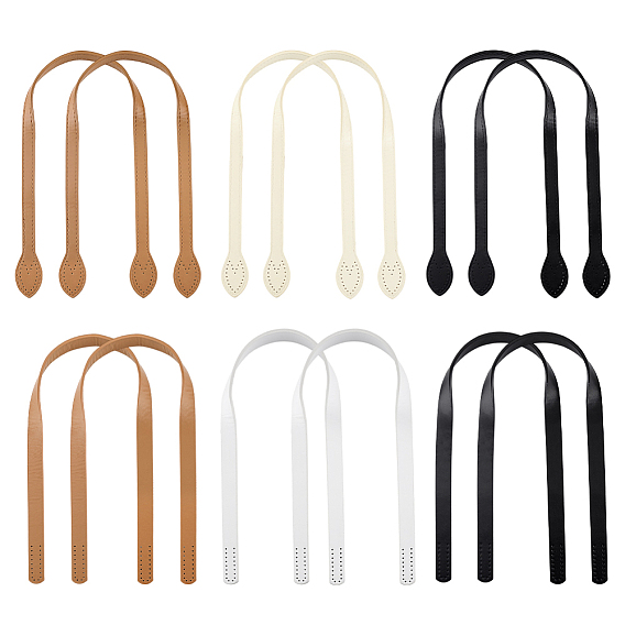 12 шт 6 стили ремни для сумок из искусственной кожи, аксессуары для замены сумок