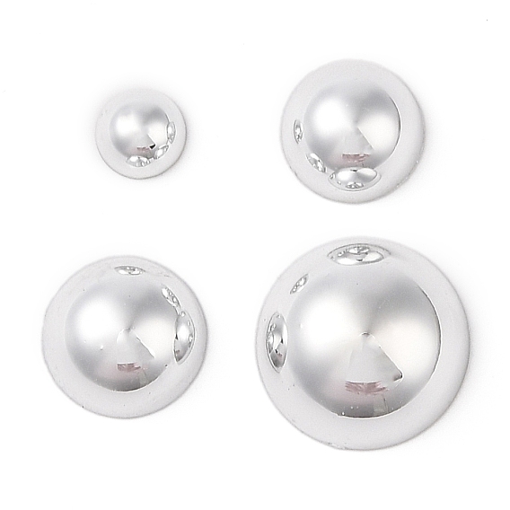 Пластиковые кабошоны ccb, полукруглый